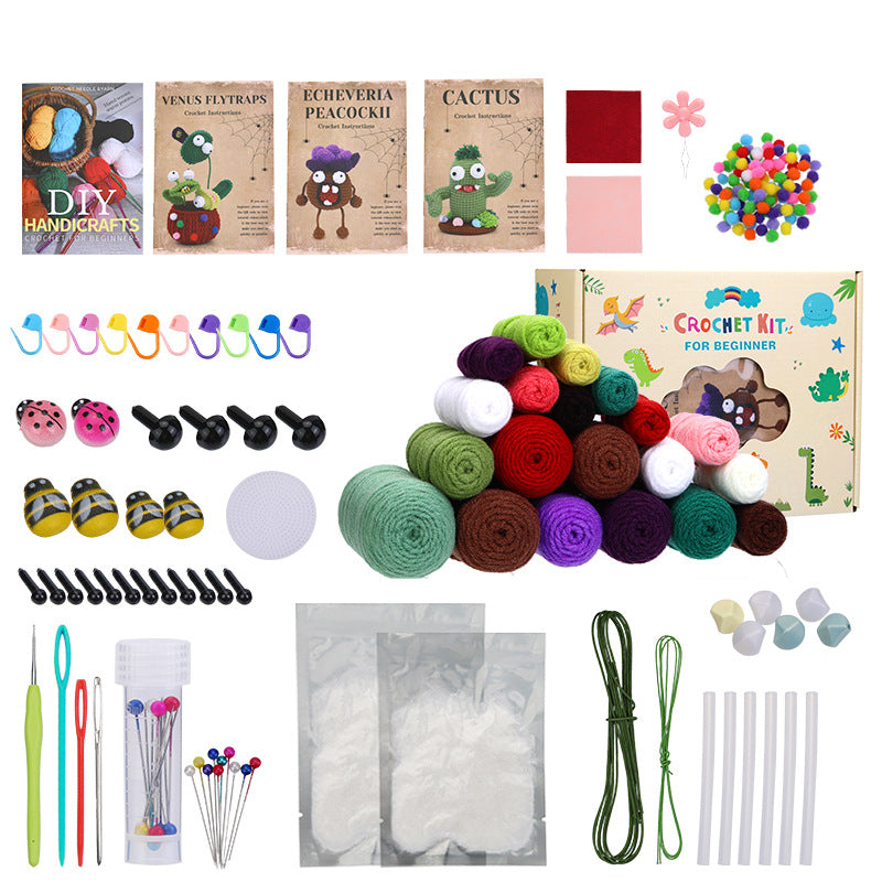 Pflanzen-Themen-Paket Wolle zum Häkeln – Bild 3 | LuxeStyle