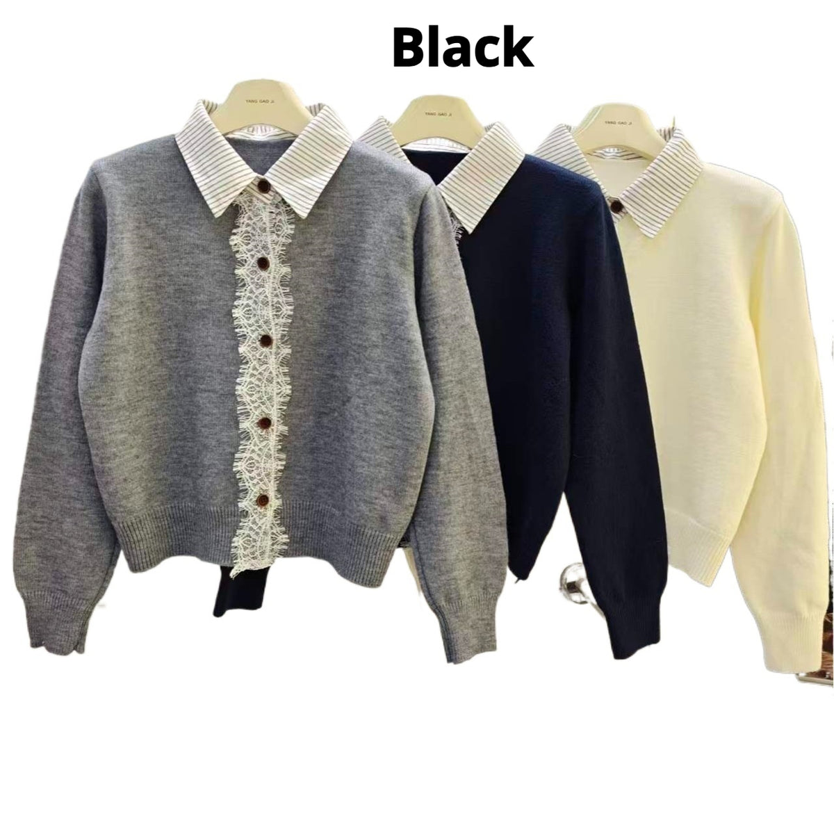 Ärmelloses Oberteil mit Spitze und Patchwork – Bild 4 | LuxeStyle