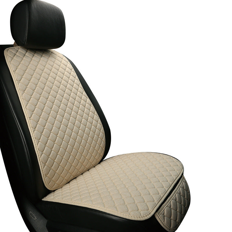 Leinen-Auto-Sitzkissen Universal