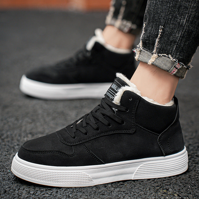 Herren High-Top Winterschuhe mit Fleecefutter – Bild 4 | LuxeStyle