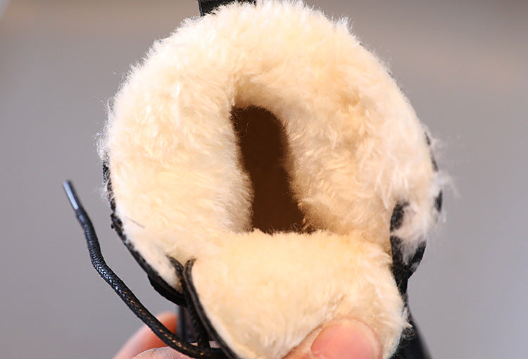 Kinder Martin Boots aus Mikrofaser-Leder – Bild 5 | LuxeStyle