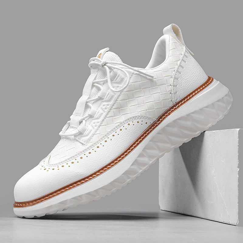 Atmungsaktive Herren-Sneaker mit Webstruktur – Bild 8 | LuxeStyle