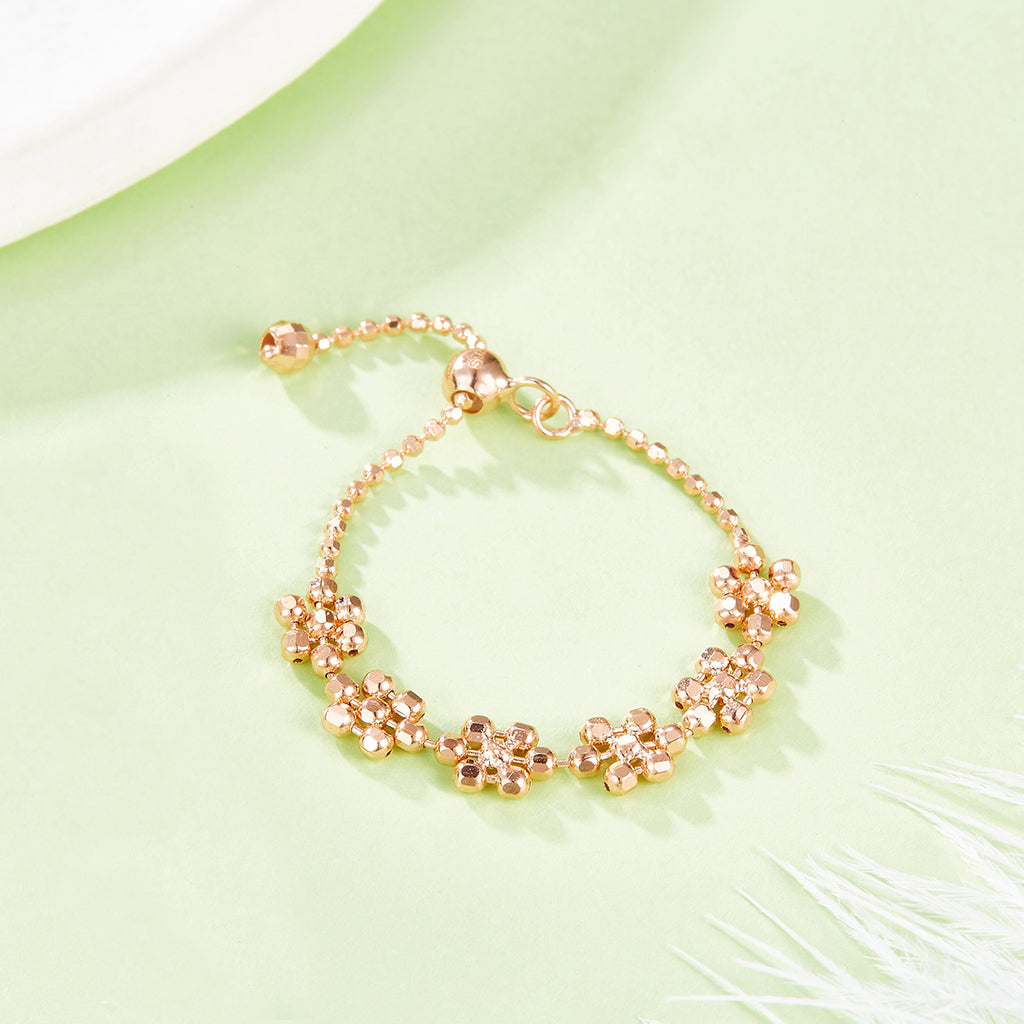 925-Silber Ring Fleur