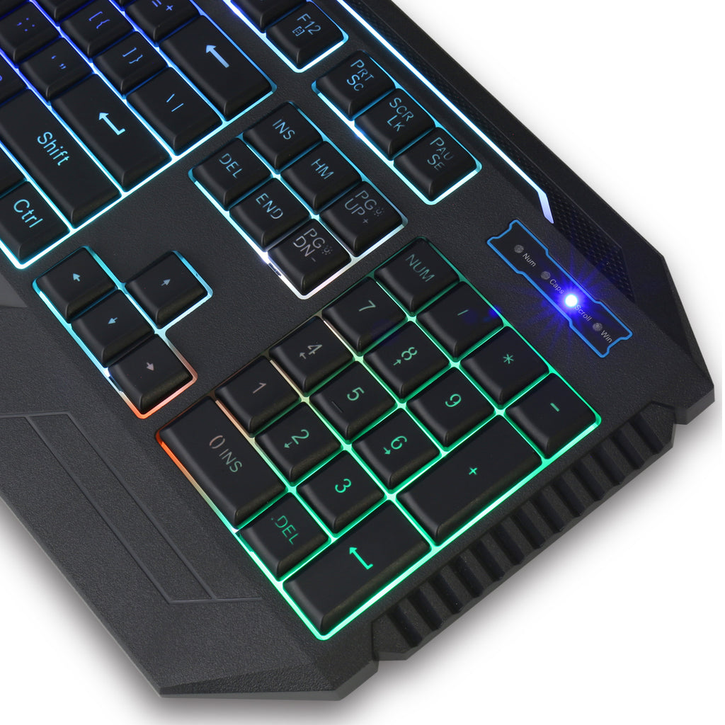 Beleuchtetes Gaming Tastatur-Maus-Set – Bild 1 | LuxeStyle