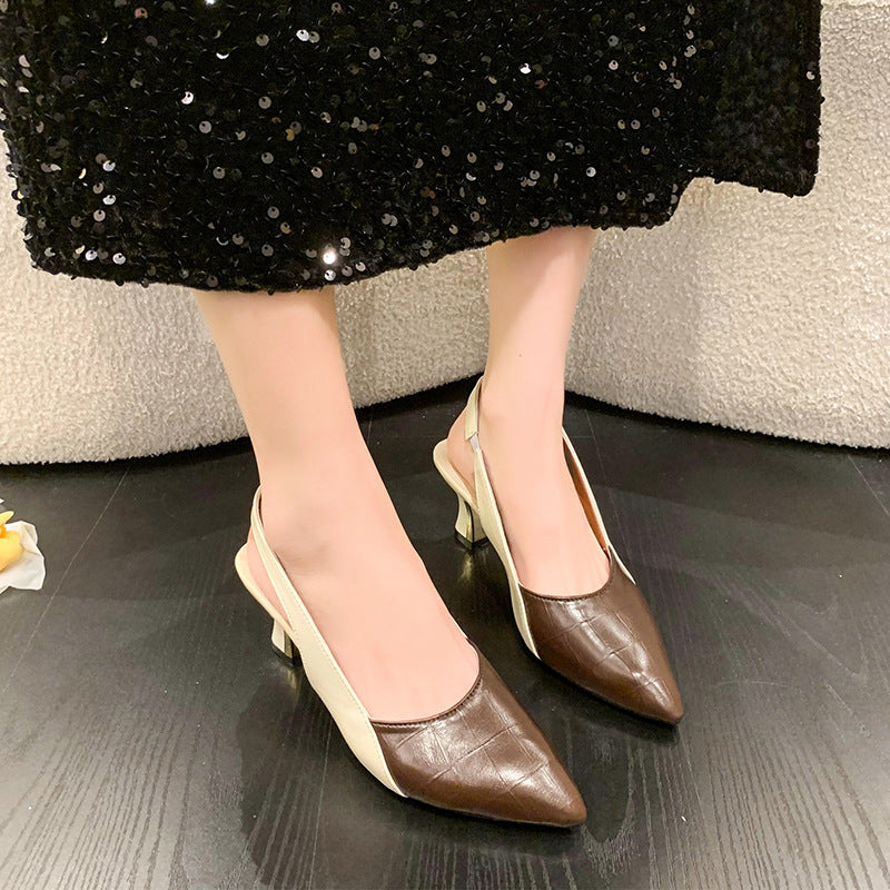 Stiletto-Sandalen mit spitzer Zehenpartie – Bild 3 | LuxeStyle