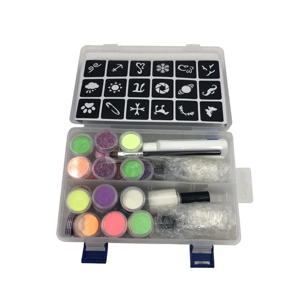 Glitzer-Tattoo-Set – Bild 7 | LuxeStyle