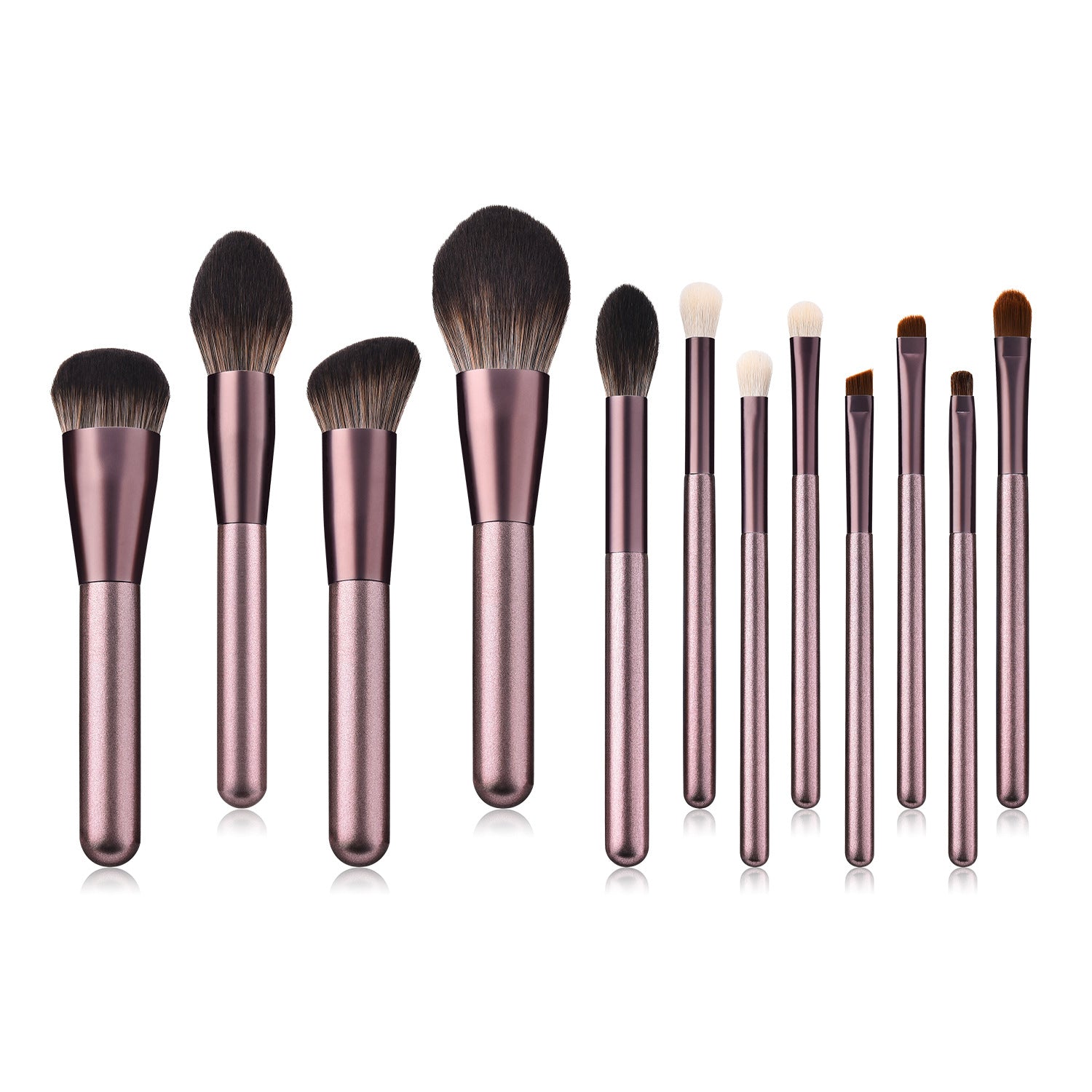 12er-Set Make-up Pinsel 'Small Grape'