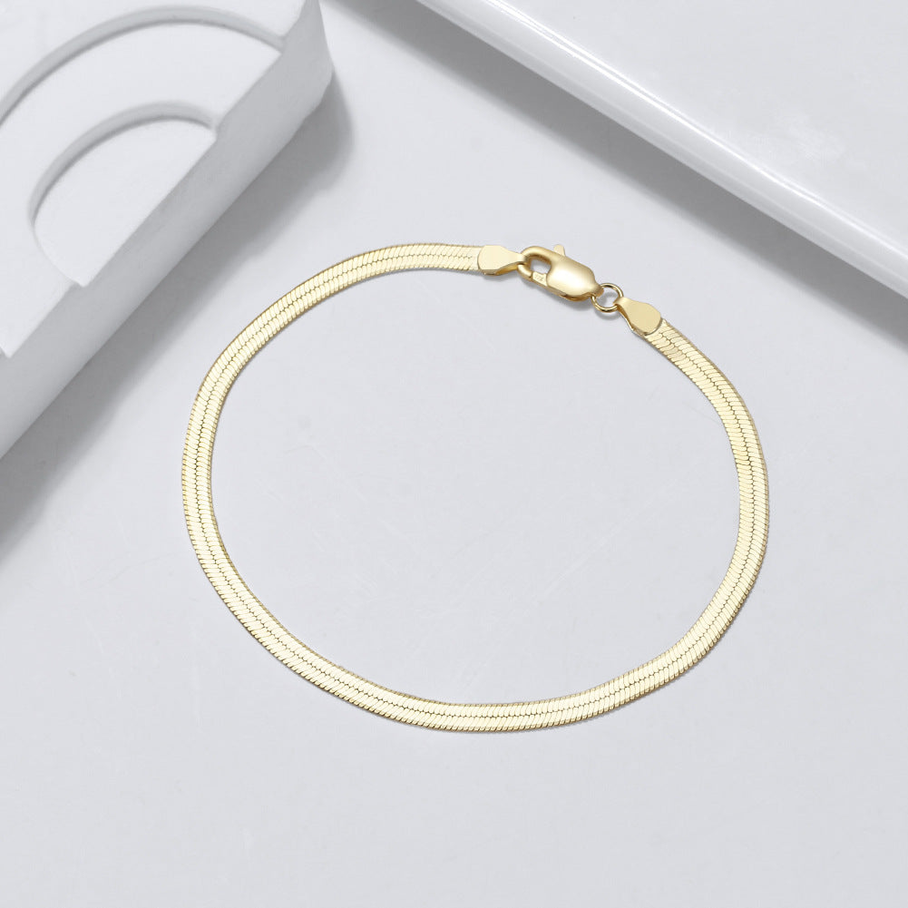 Sterling Silber Schlangearmband – Bild 6 | LuxeStyle