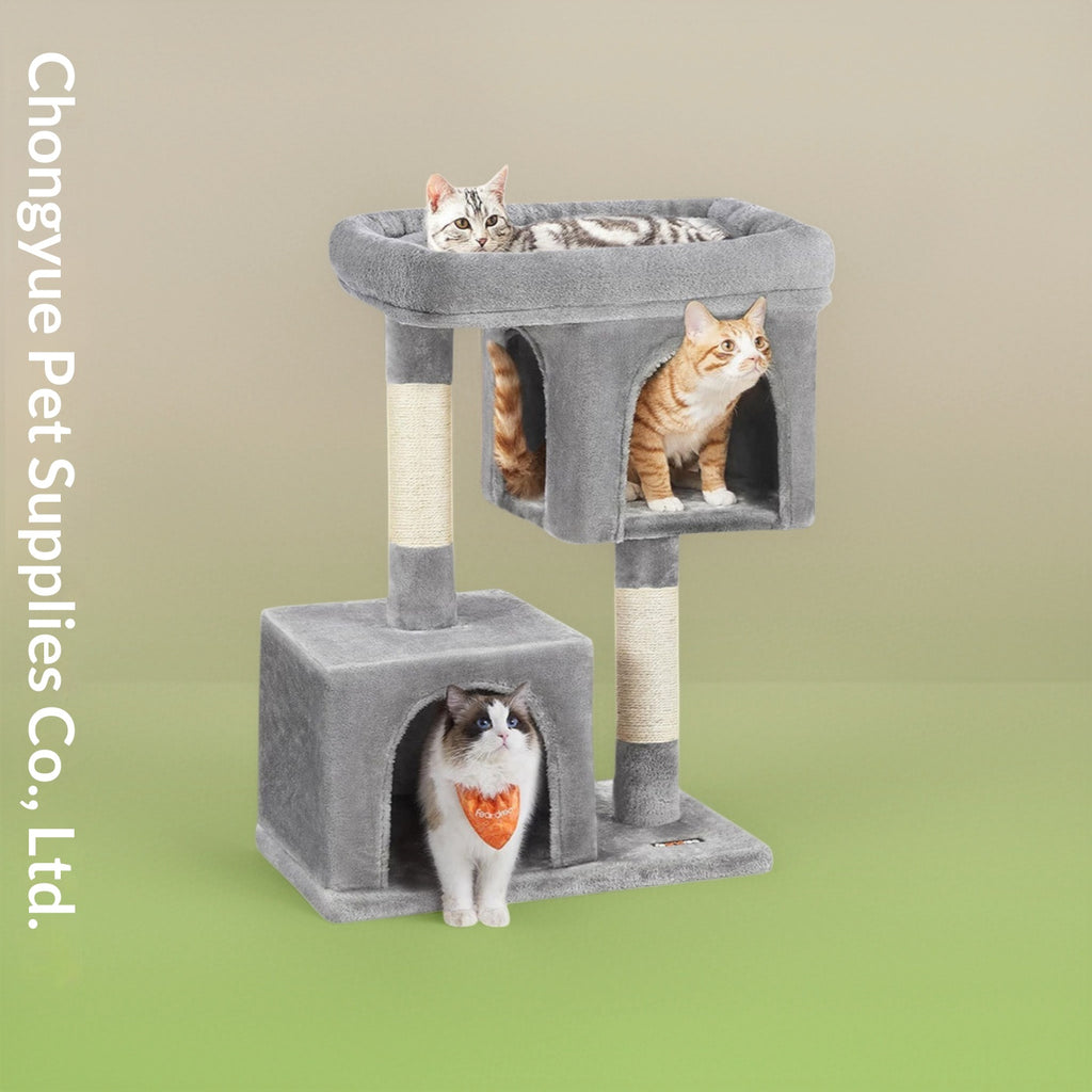 Grosser Katzenbaum All-in-One Hochhaus-Design