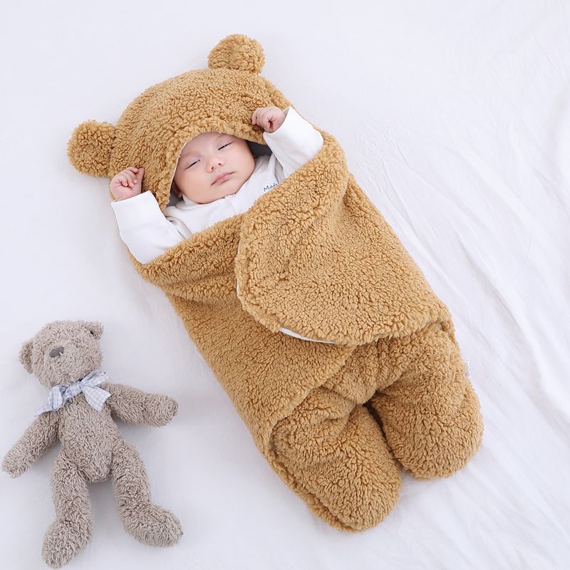 Baby-Schlafsack Winter-Pucksack für Neugeborene