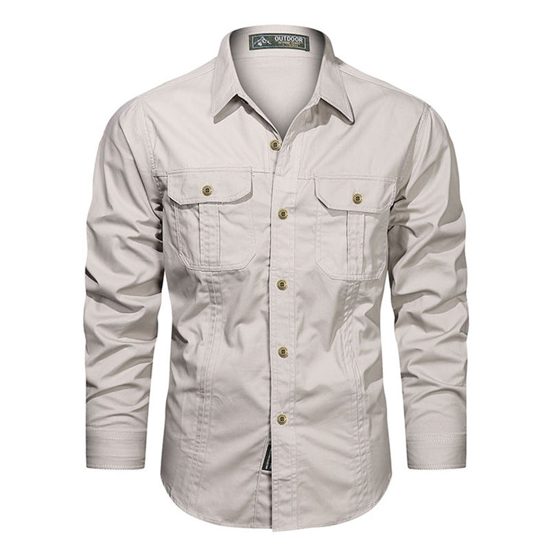Langarmshirt aus reiner Baumwolle