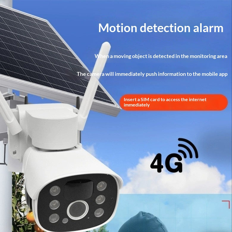 4G PTZ Überwachungskamera mit Solarpanel