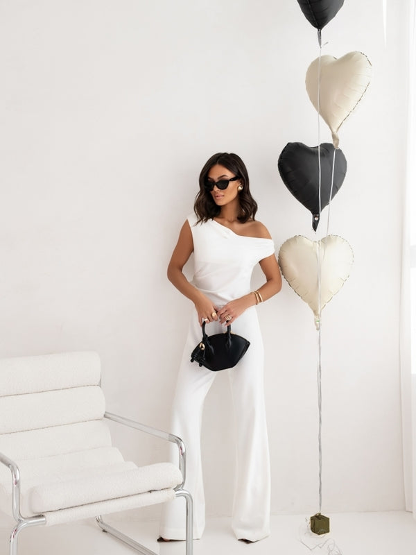Eleganter Jumpsuit mit geradem Bein