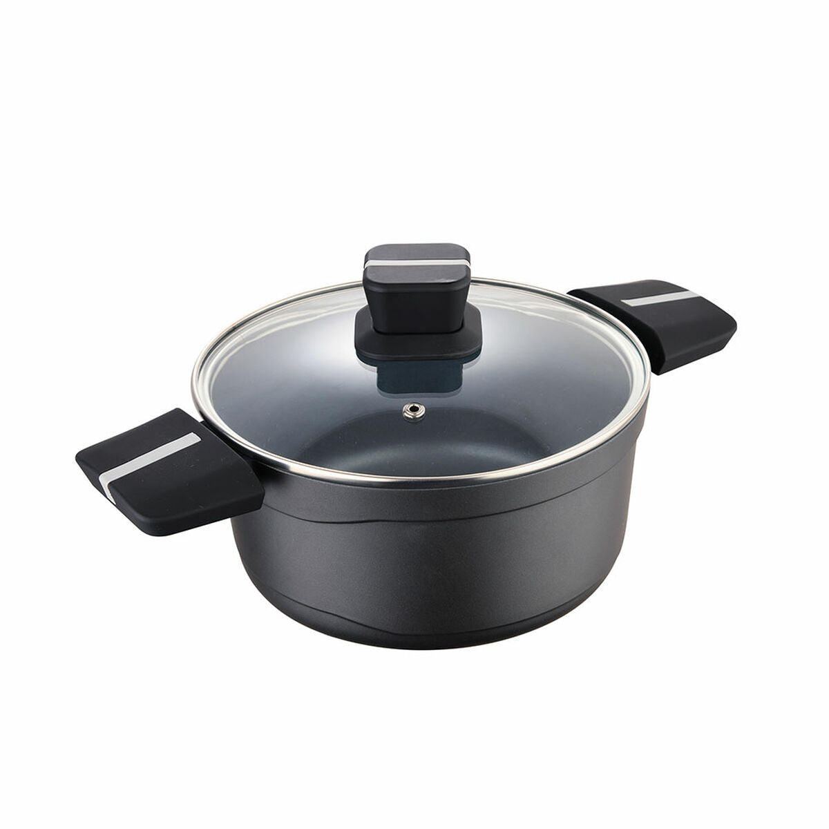 Topf mit Deckel San Ignacio Bistro SG6426 Matte Hinterseite Ø 24 x 12