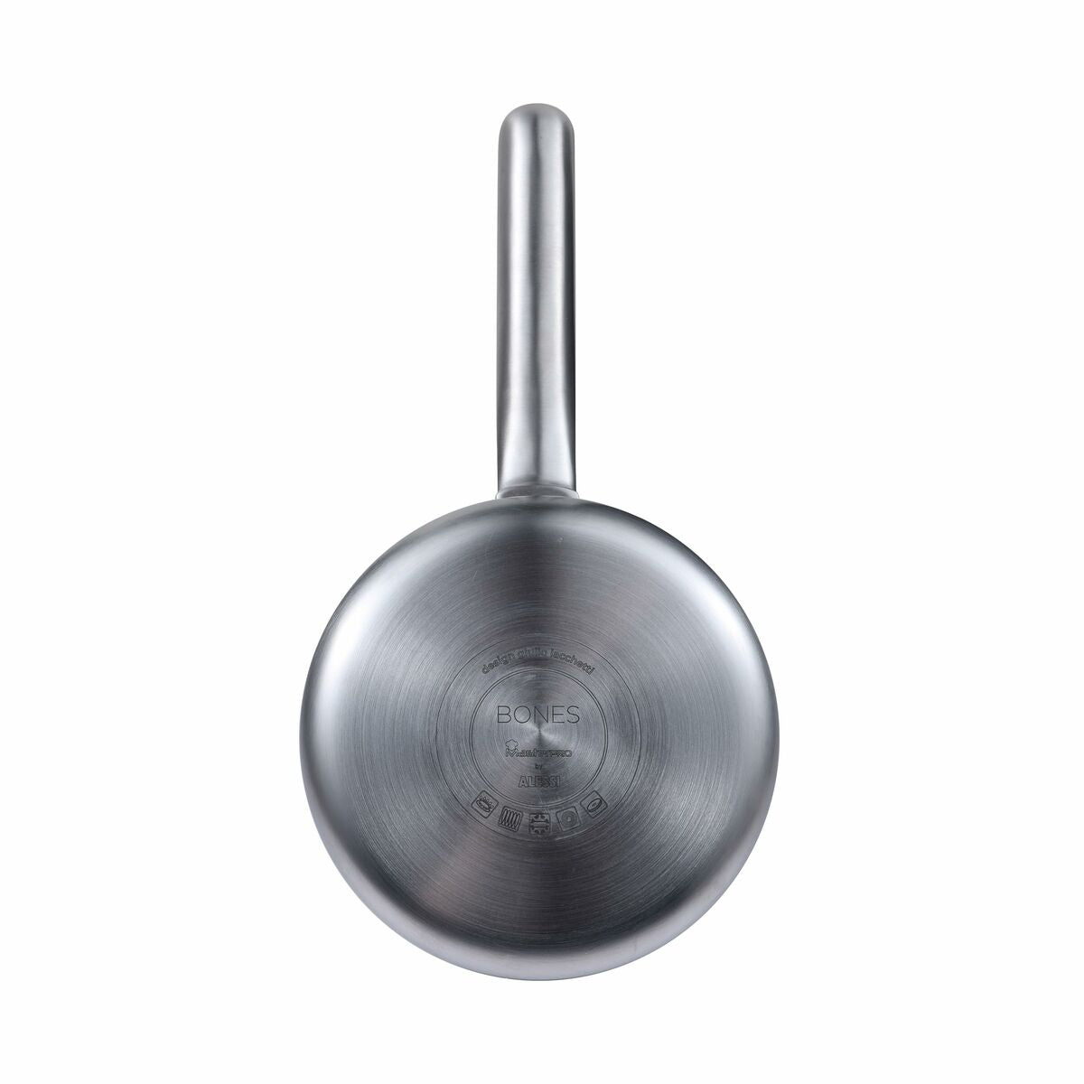 Kasserolle Masterpro Bones by Alessi Edelstahl Ø 16 cm 1,6 L Schwarz