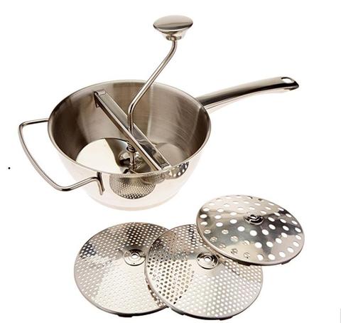 Edelstahl-Passiermühle für Babybrei & mehr – Bild 3 | LuxeStyle