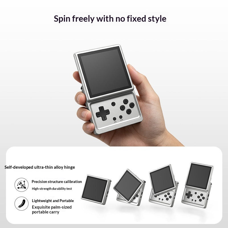 Handheld mit drehbarem Bildschirm