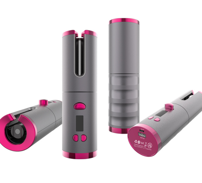 Kabelloser USB-Lockenstab mit Temperaturregelung – Bild 5 | LuxeStyle