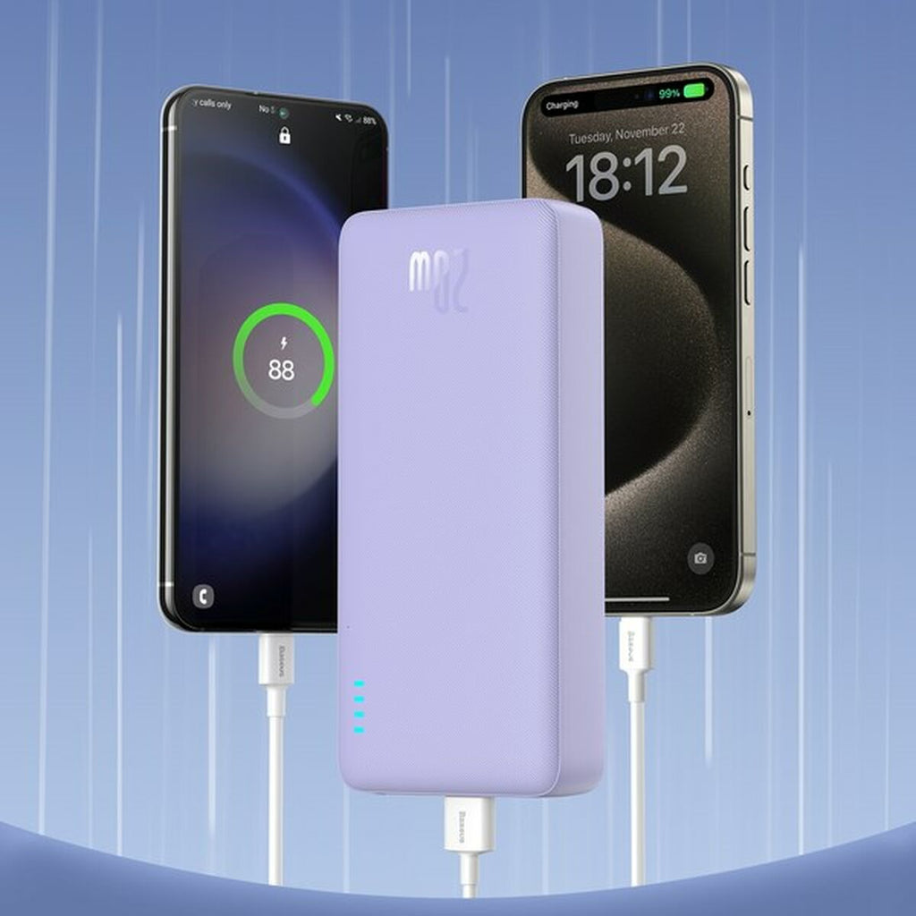 Powerbank Baseus P10022804513-00 Purpur mAh 74 WH