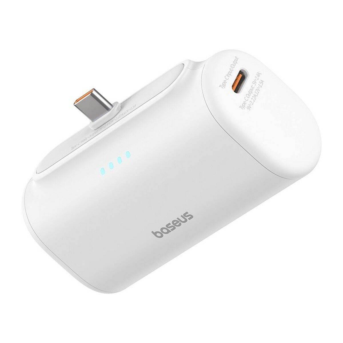 Powerbank Baseus P10068306213-00 Weiß 5000 mAh
