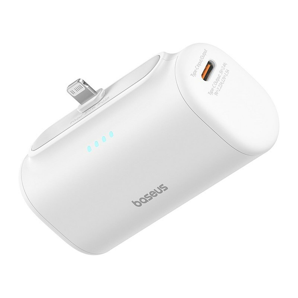 Powerbank Baseus P10068307213-00 Weiß 5000 mAh
