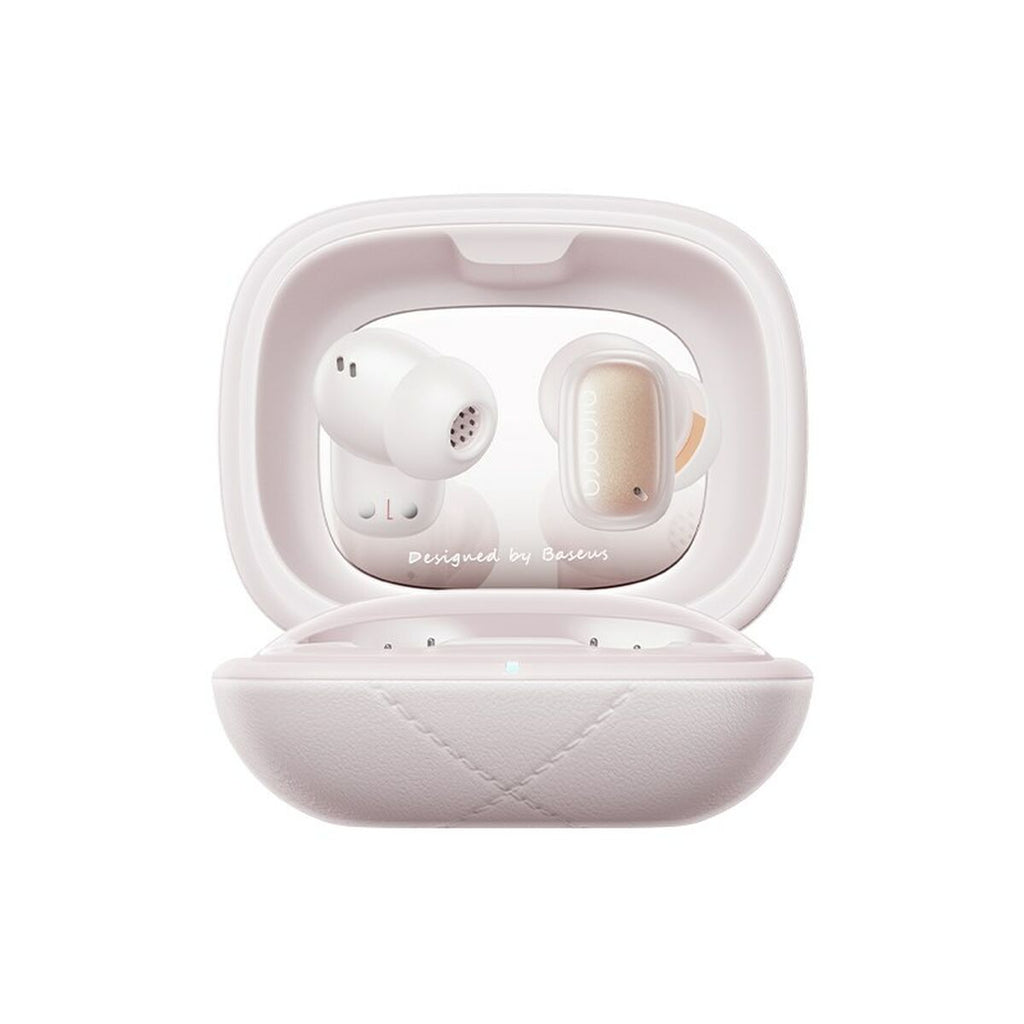 Kabellose Kopfhörer mit Ladebox Baseus AirNora 3 Rosa