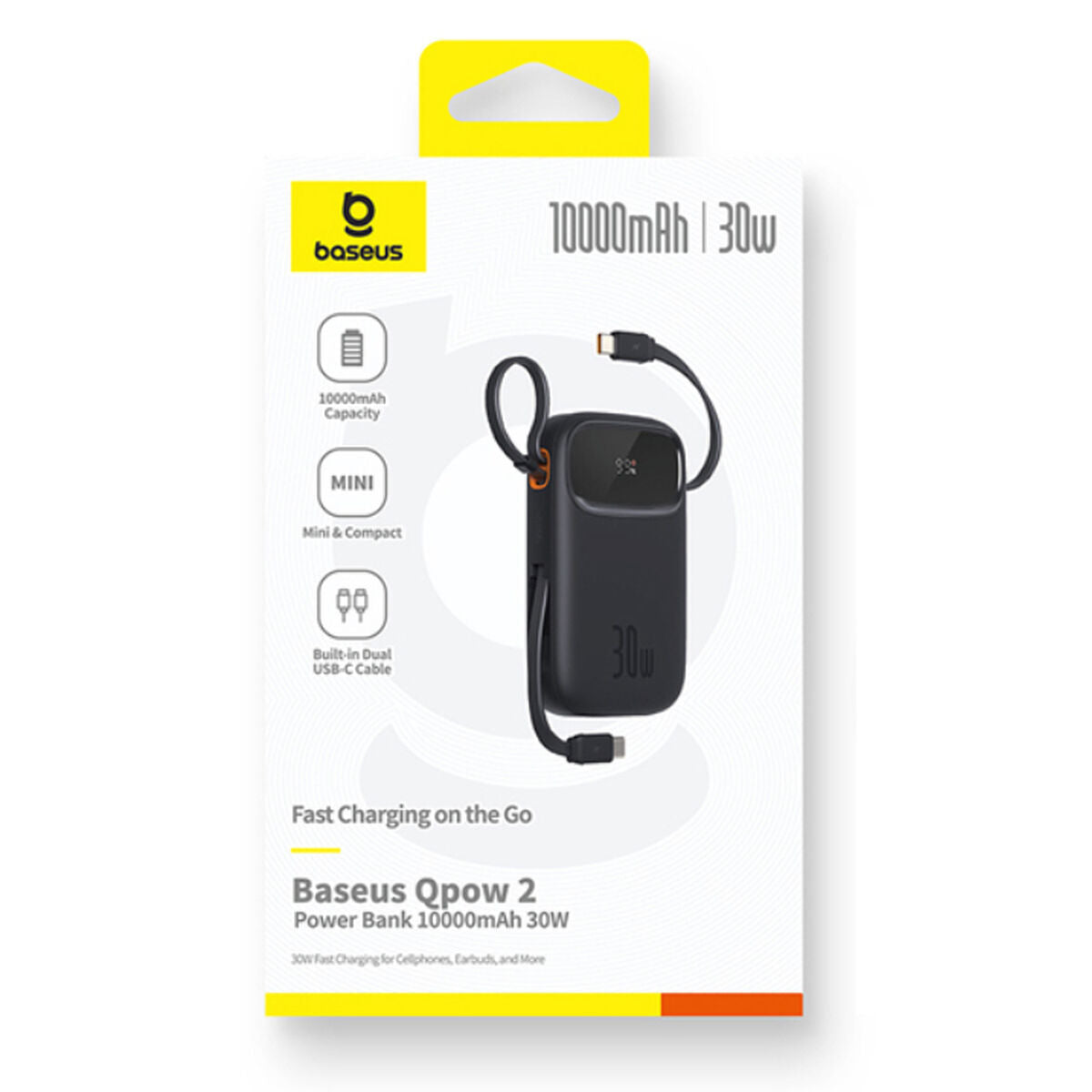 Powerbank Baseus P10055008113-00 Schwarz mAh