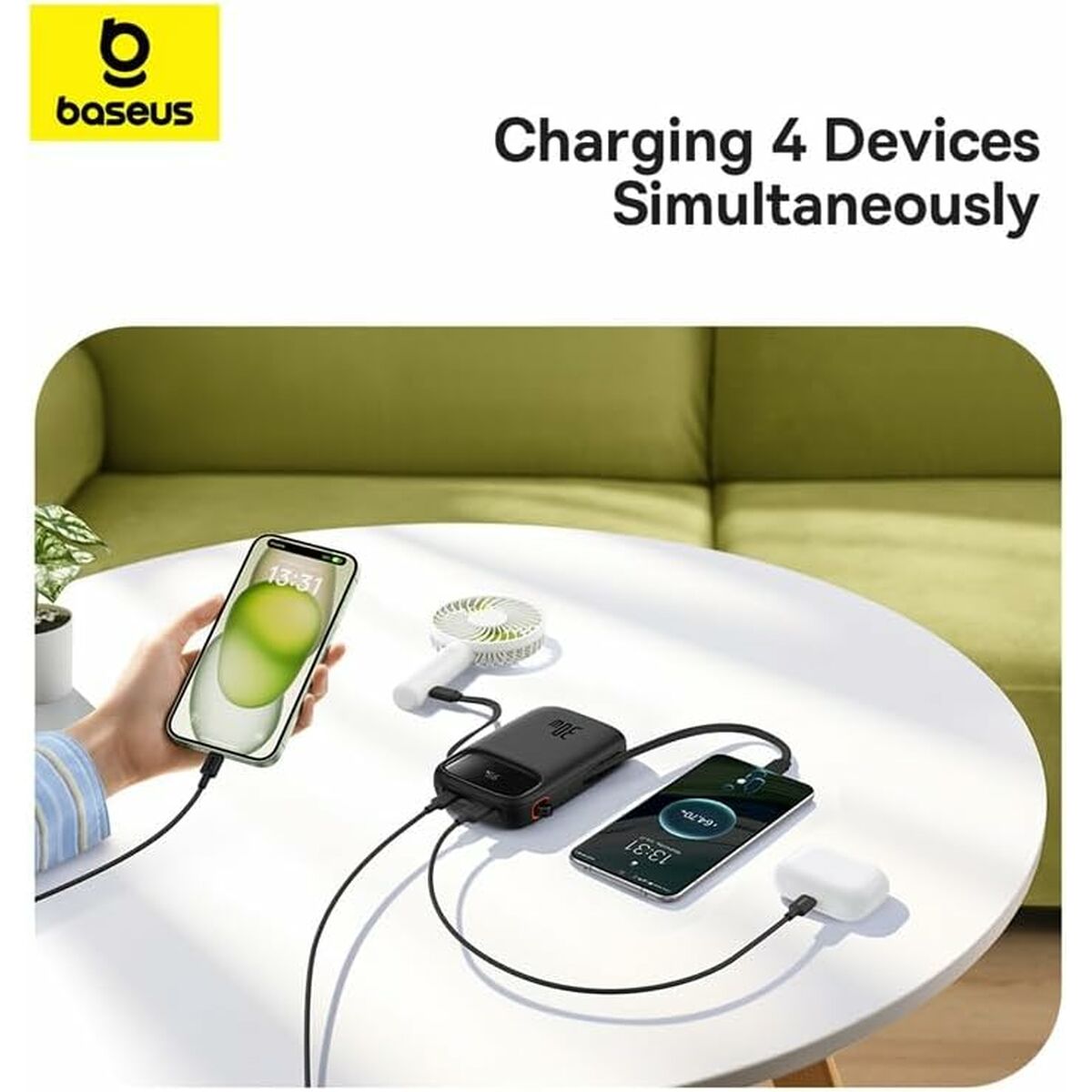 Powerbank Baseus P10055008113-00 Schwarz mAh