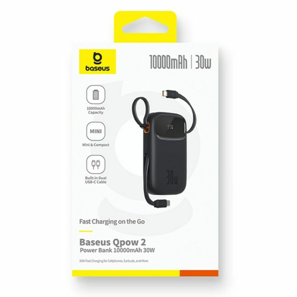 Powerbank Baseus P10055008113-00 Schwarz mAh