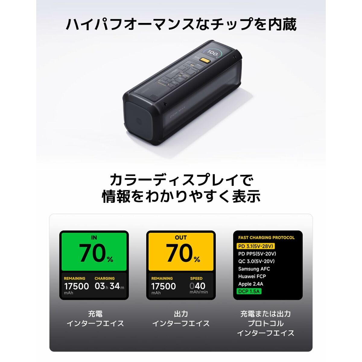 Powerbank Xiaomi P03MI Schwarz mAh