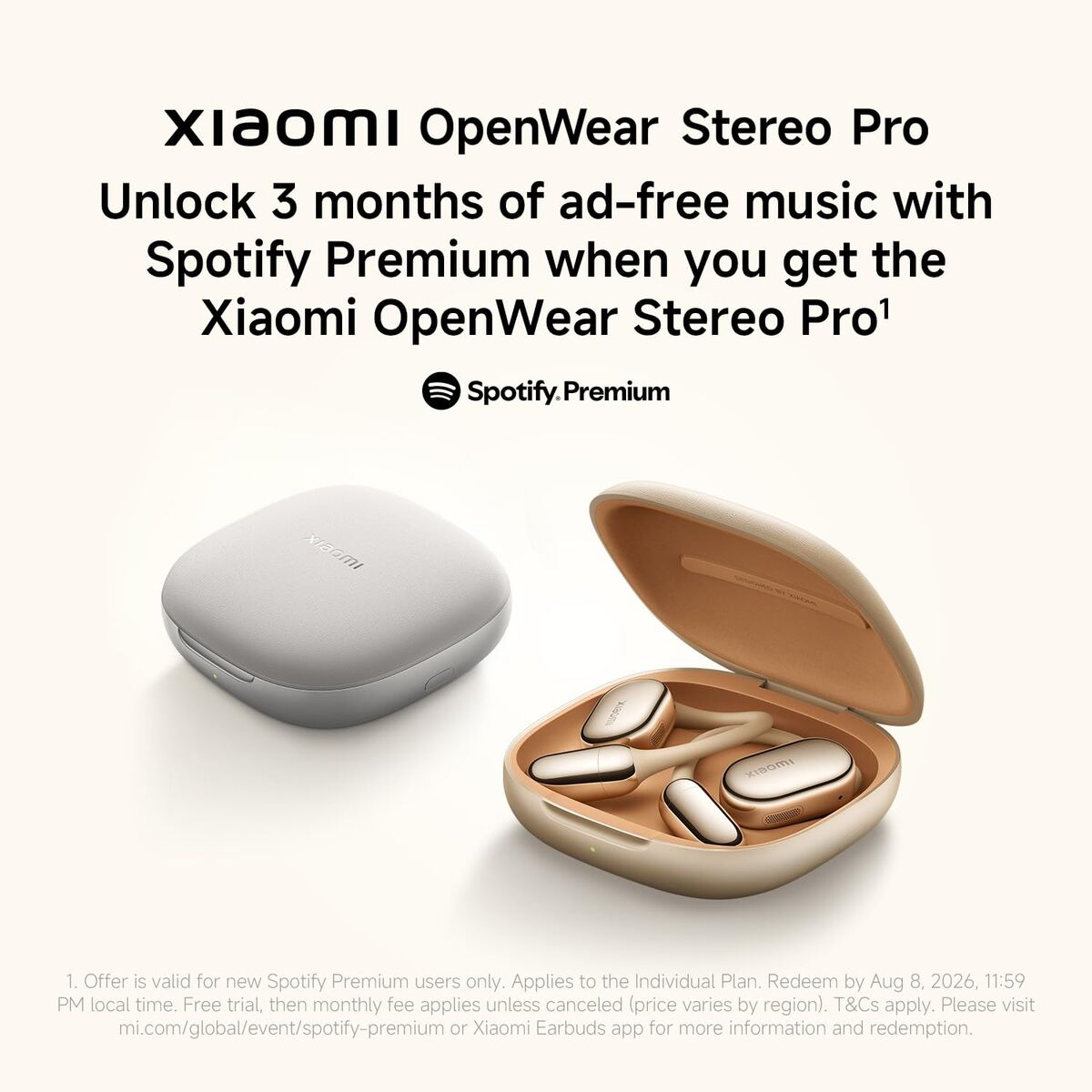 Kopfhörer Xiaomi OpenWear Stereo Pro Gold