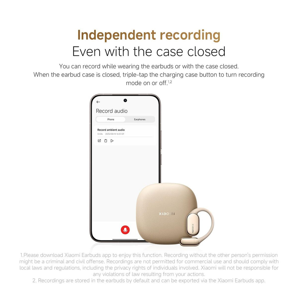 Kopfhörer Xiaomi OpenWear Stereo Pro Gold