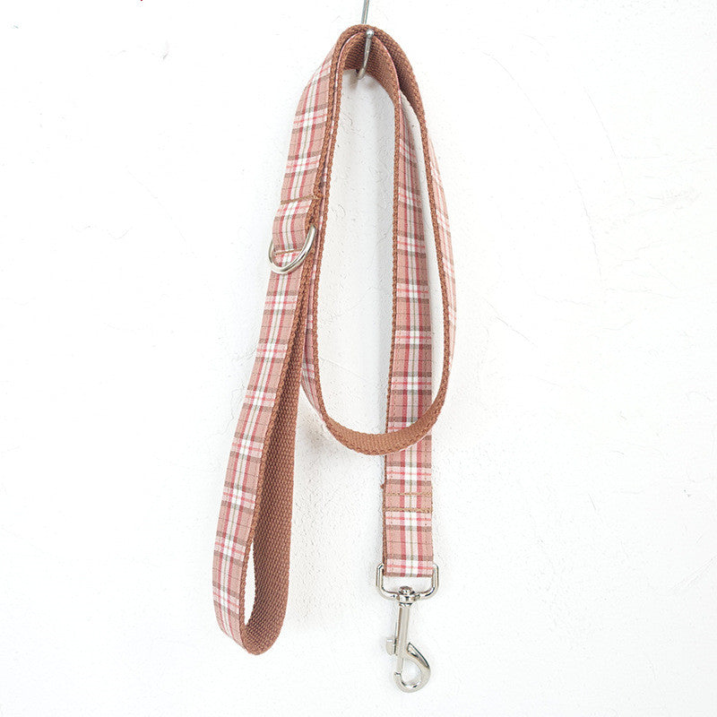 Hundeleine «Plaid» aus Polyester | LuxeStyle