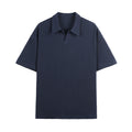 Lockeres Baumwoll-Polo-Shirt, kurzärmlig – Bild 9 | LuxeStyle