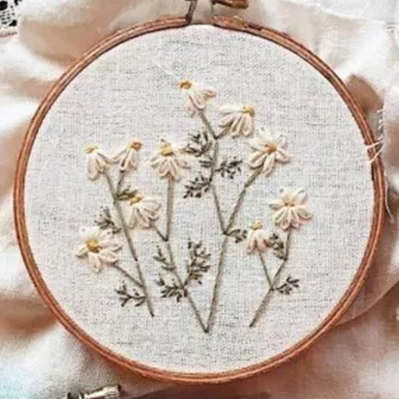 Stickset «Blumenwiese» für Einsteiger