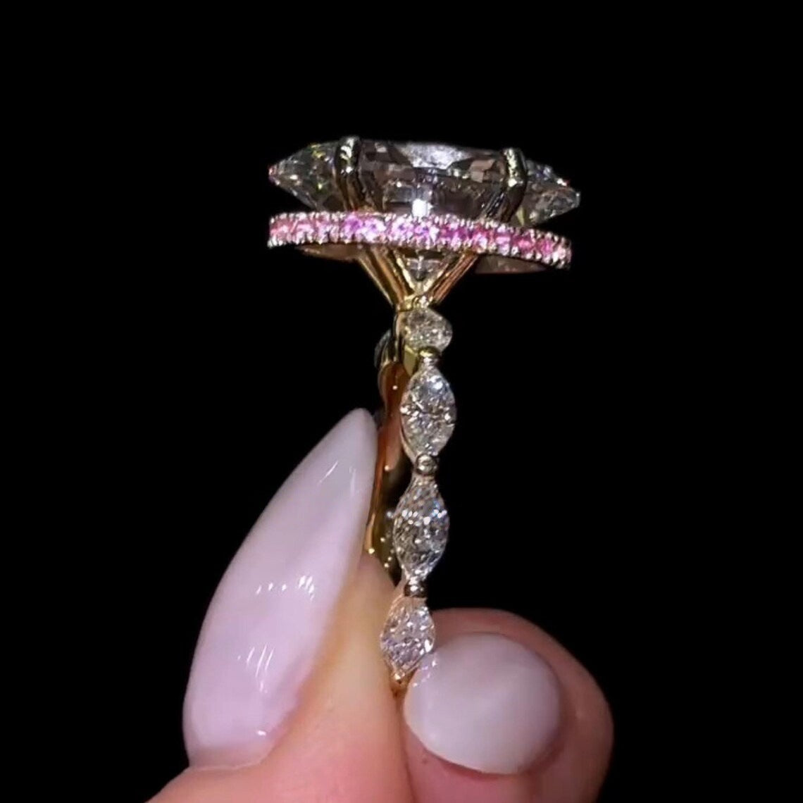 Rubin & Diamant Ring
