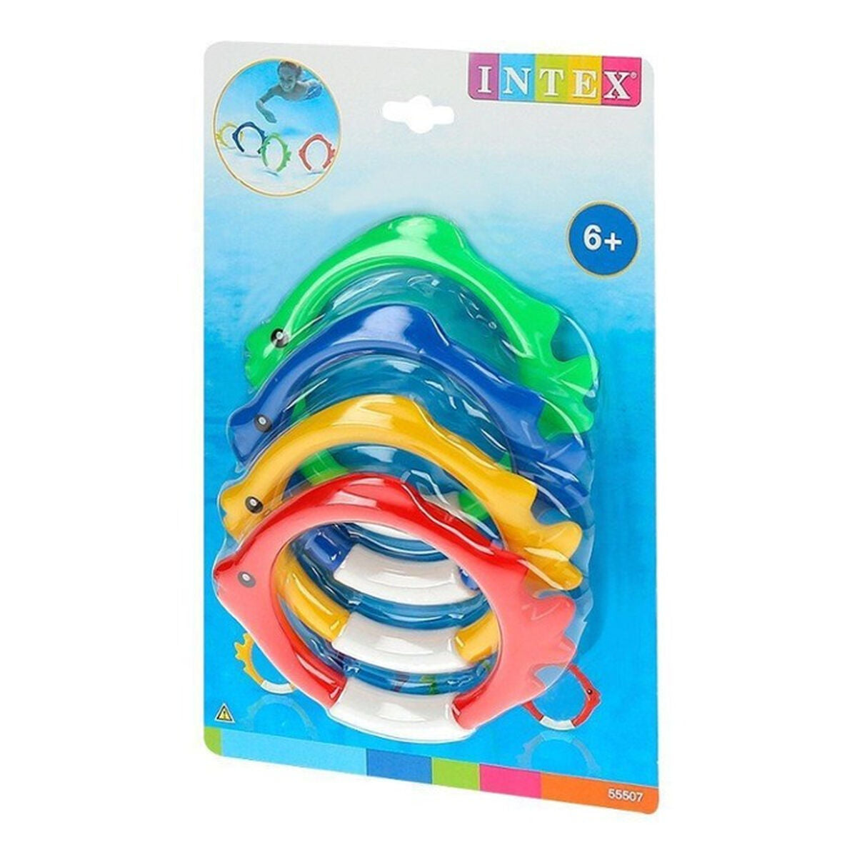 Tauchring-Set: 4 Ringe für Spiel & Spass unter Wasser!
