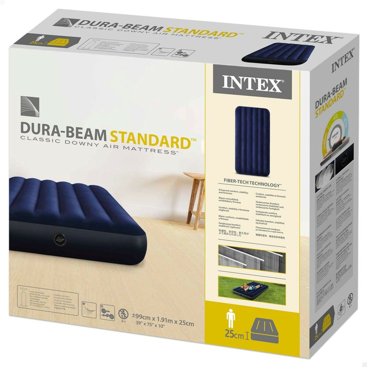 Luftmatratze Intex Dura-Beam Standard Classic Downy 99 x 25 x 191 cm