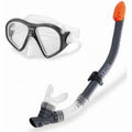 Taucherbrille mit Schnorchel Intex Gelb Schwarz Grau – LuxeStyle Schweiz