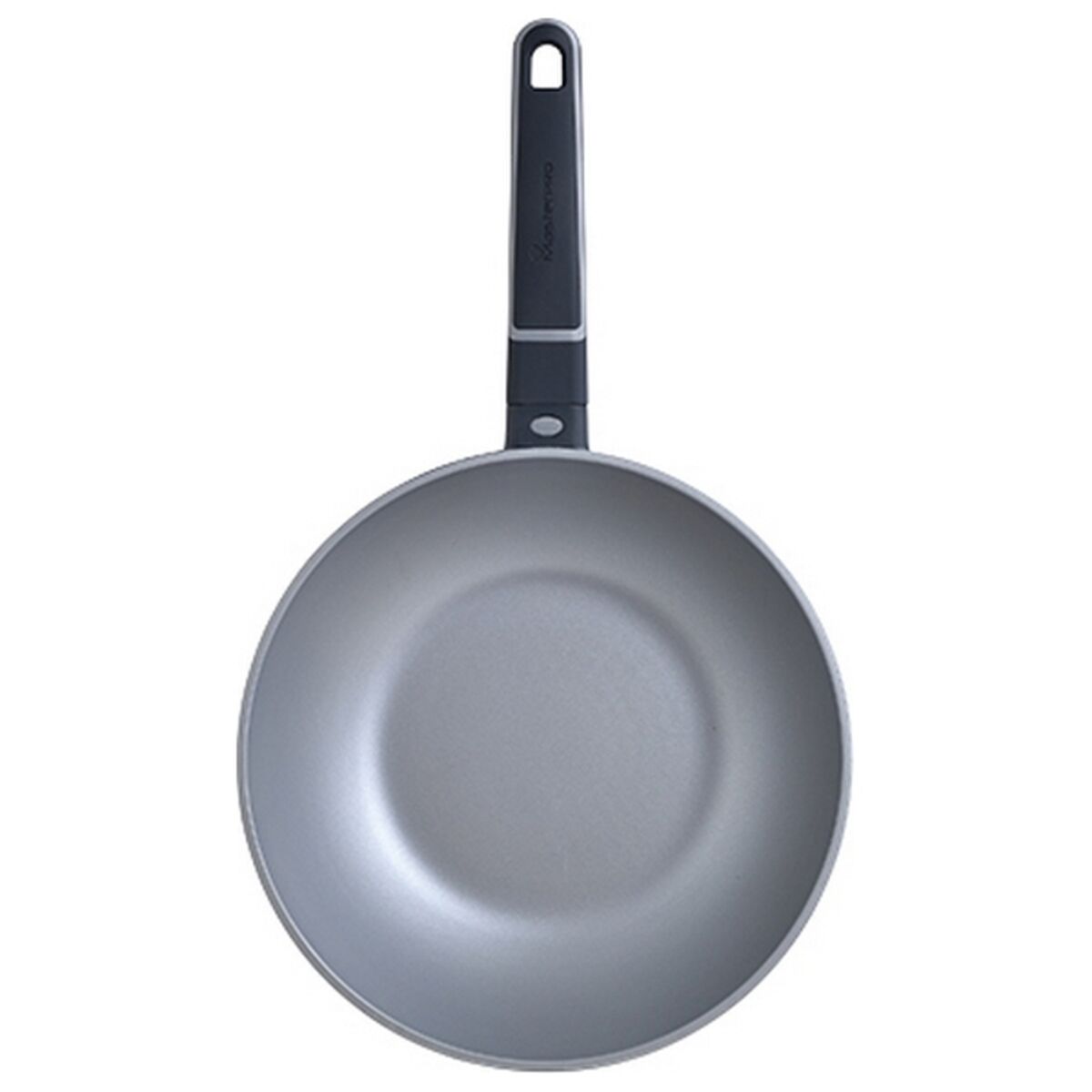 Wok Pfanne Masterpro Indigo Schwarz Aluminium (Ø 28 cm)