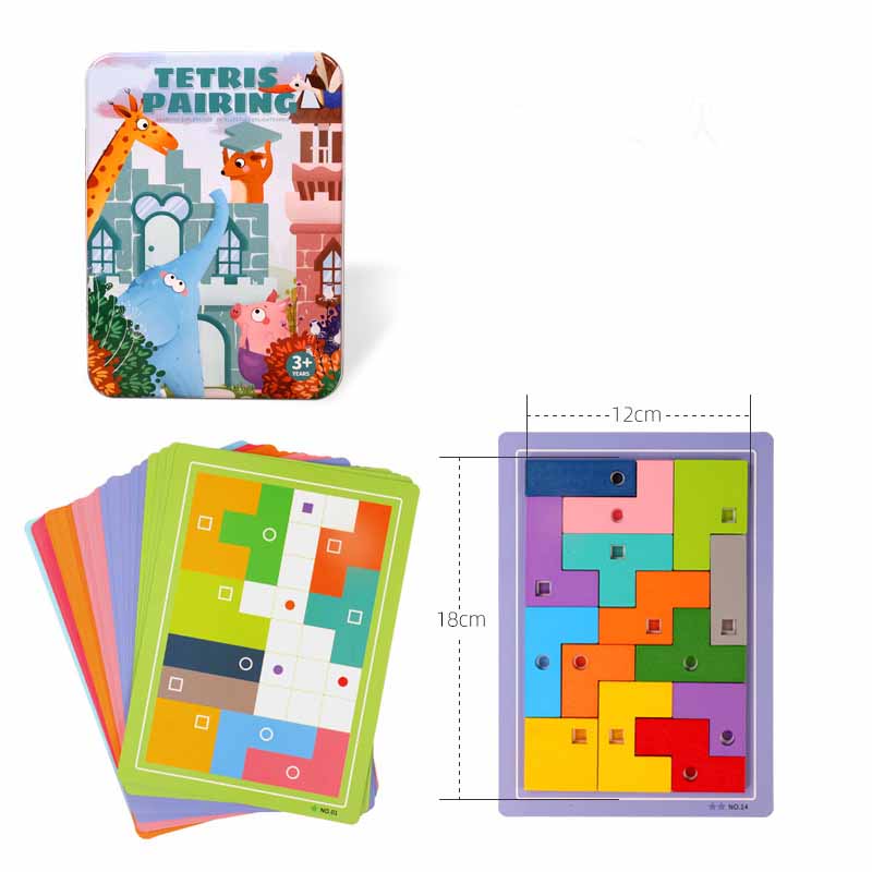 Magnetisches Holzpuzzle für Kinder – Bild 2 | LuxeStyle