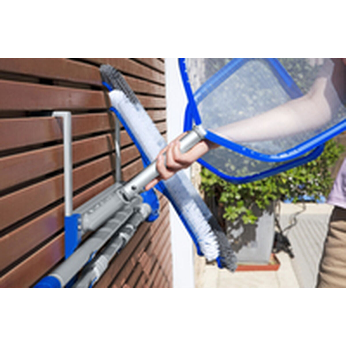 Bestway Zubehör Organisator Stahl und Abs Pool und Garten