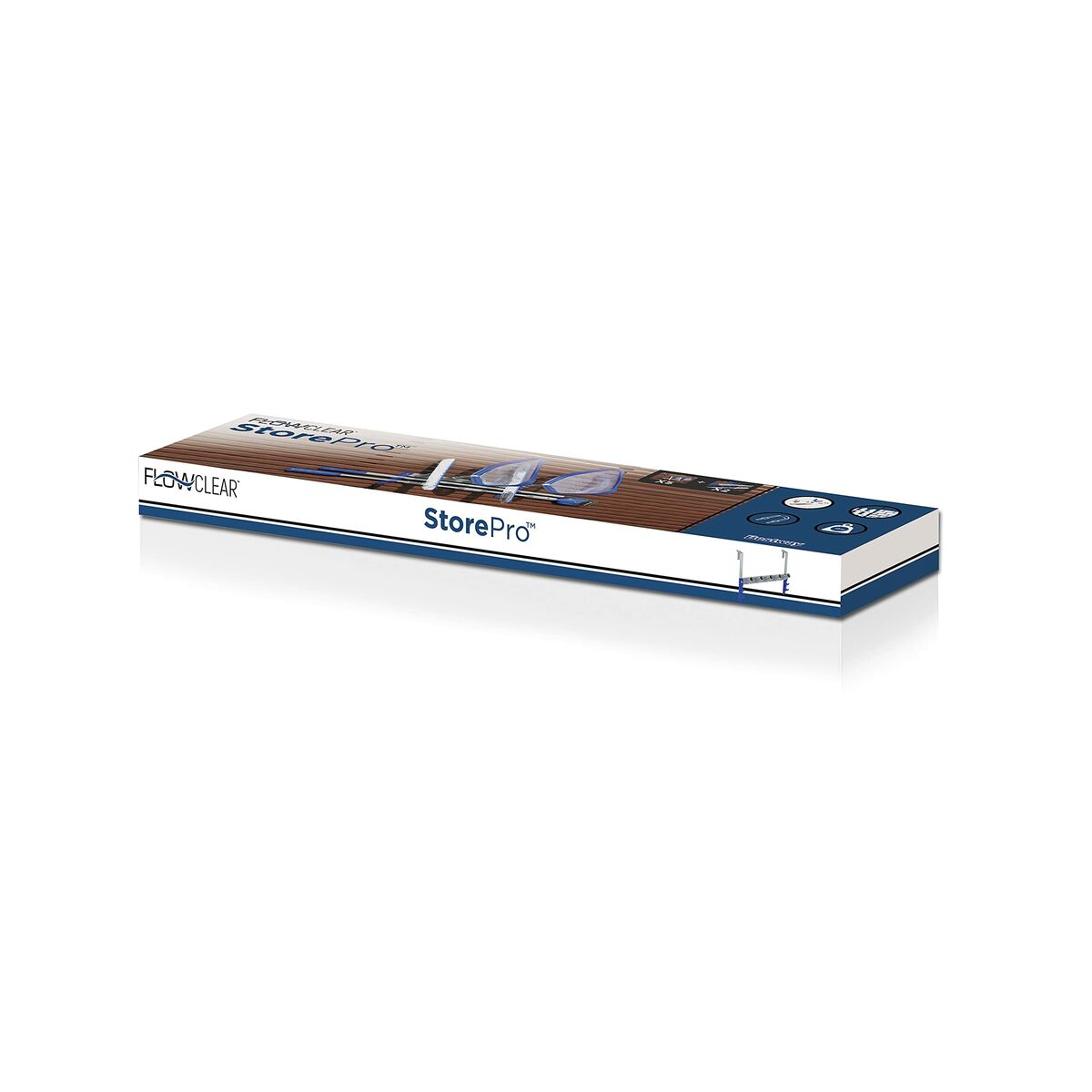 Bestway Zubehör Organisator Stahl und Abs Pool und Garten