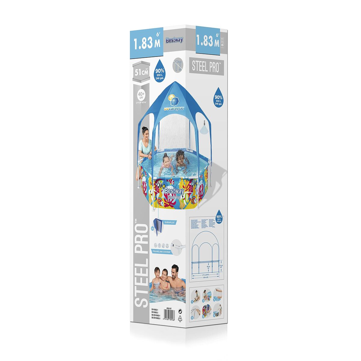 Bestway Starres Erwachsenen-Pool 183x51 cm Garten 5618