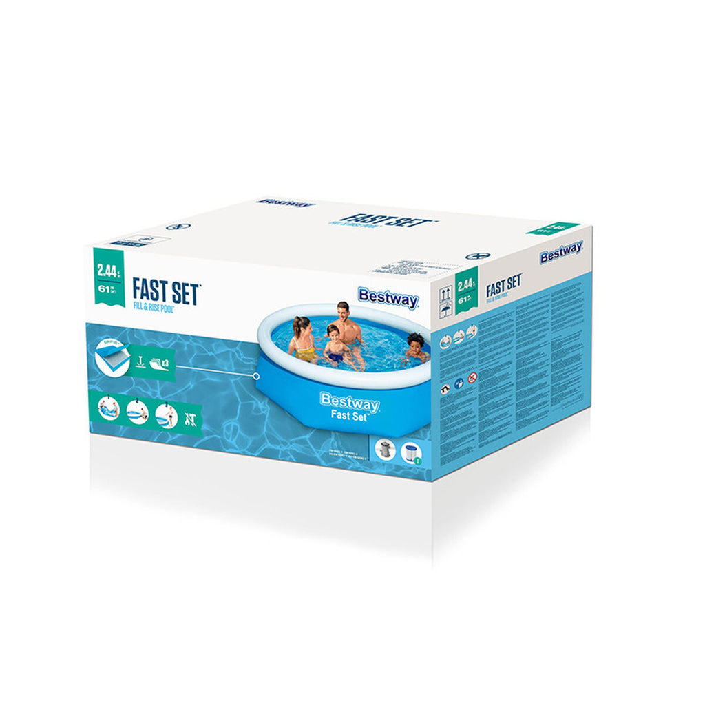 Bestway Aufblasbares Pool für Erwachsene mit Filter 305x66 cm Garten