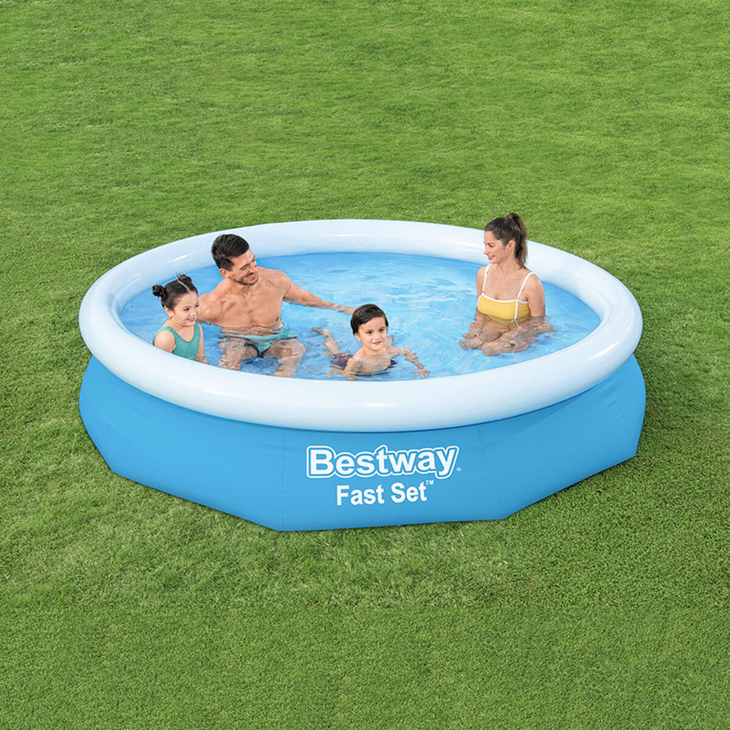 Bestway Aufblasbares Pool für Erwachsene mit Filter 305x66 cm Garten