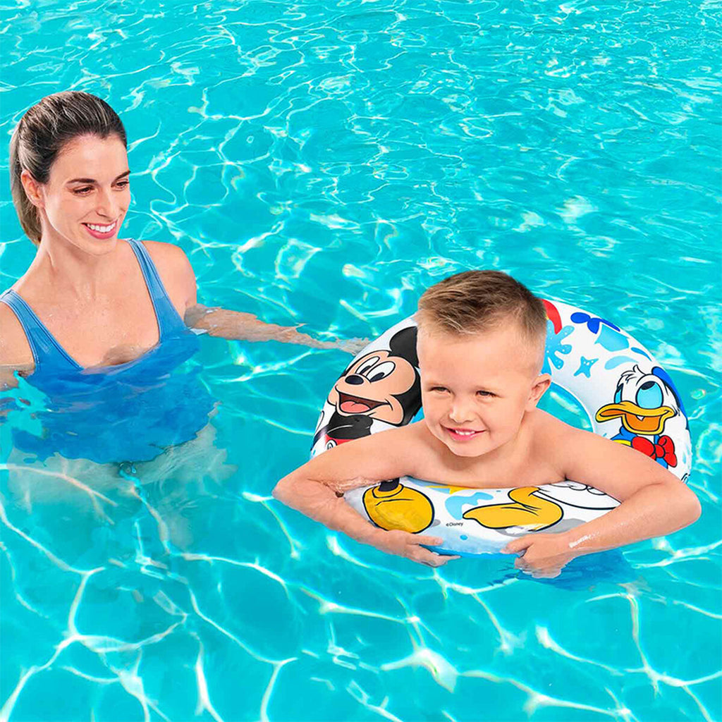 Bestway Aufblasbarer Schwimmring Disney Mickey & Friends D56 cm +3 bis
