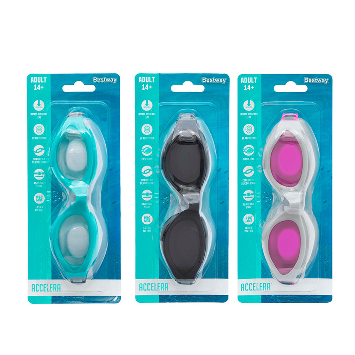 Spiegel-Schwimmbrille Anti-Fog – Stilvoll & Klar Sehen!