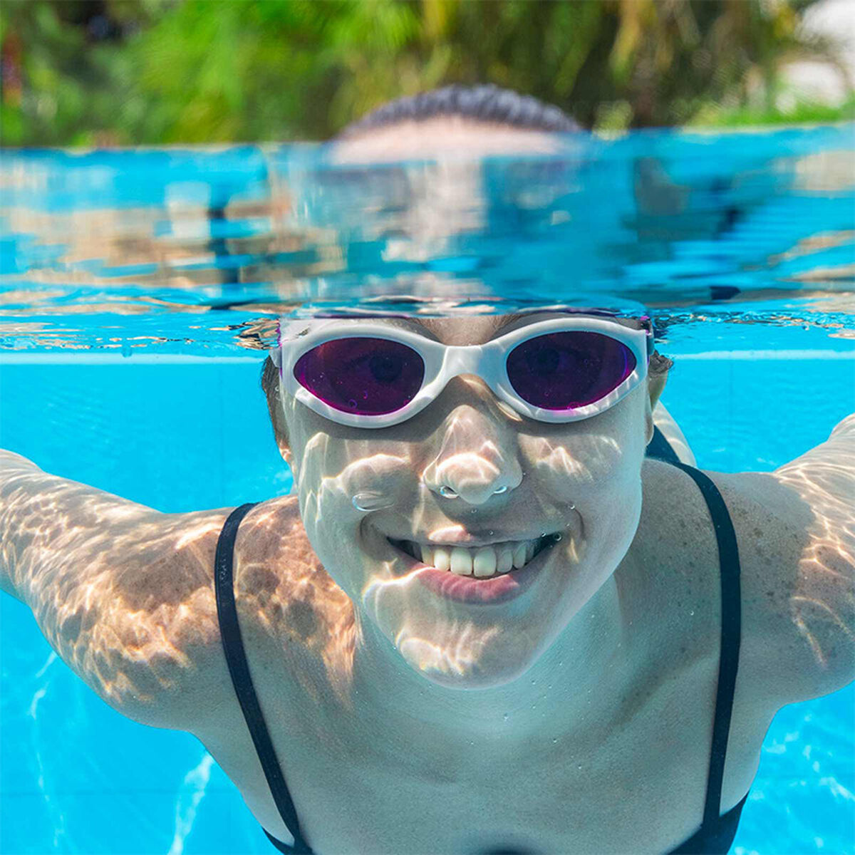 Spiegel-Schwimmbrille Anti-Fog – Stilvoll & Klar Sehen!