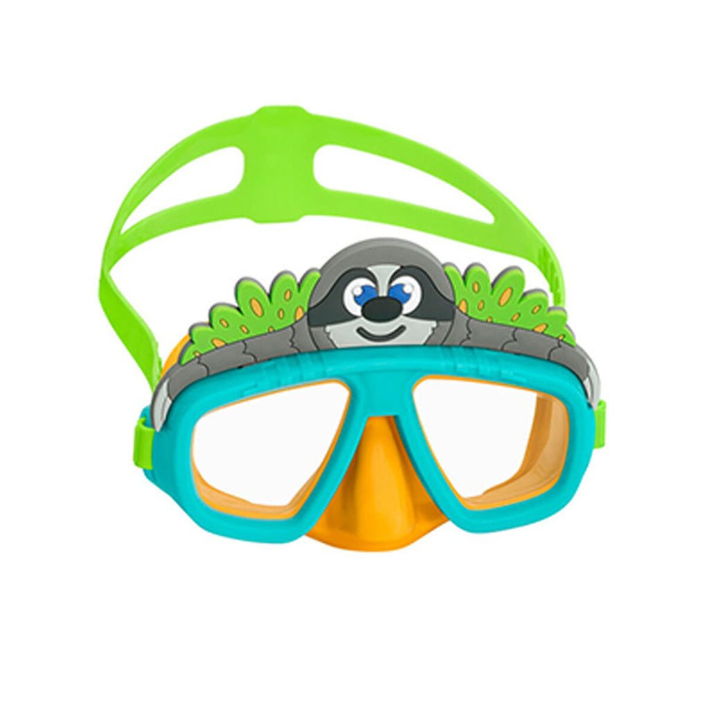 Bestway Tauchmaske Junior Anatomischer Gurt Sortierte Farbe +7 Jahre S
